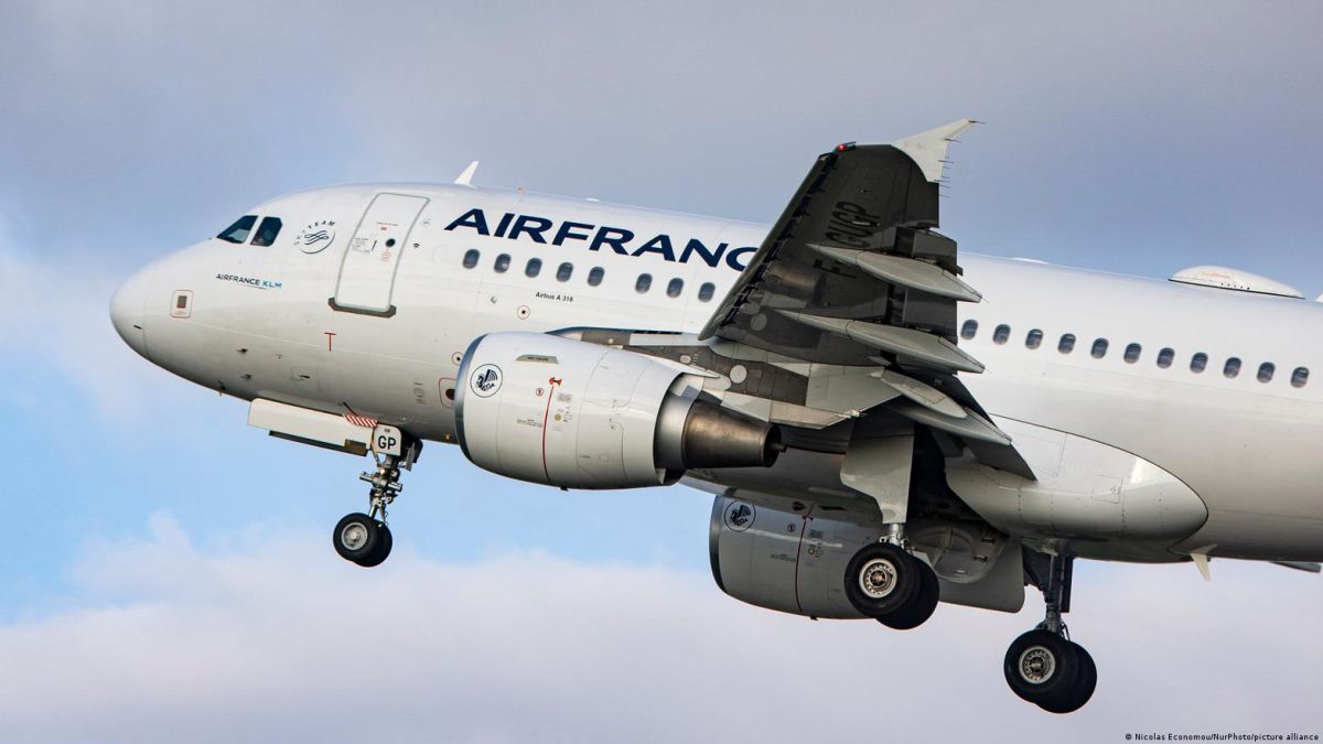 Avión A318 de Air France