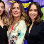 Mía Rubín, Andrea Legarreta y Nina Rubín