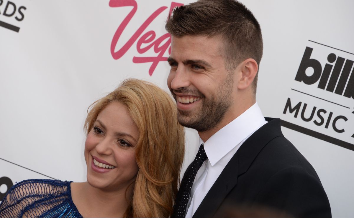 Shakira y Gerard Piqué cuando aún eran pareja en el 2014.
