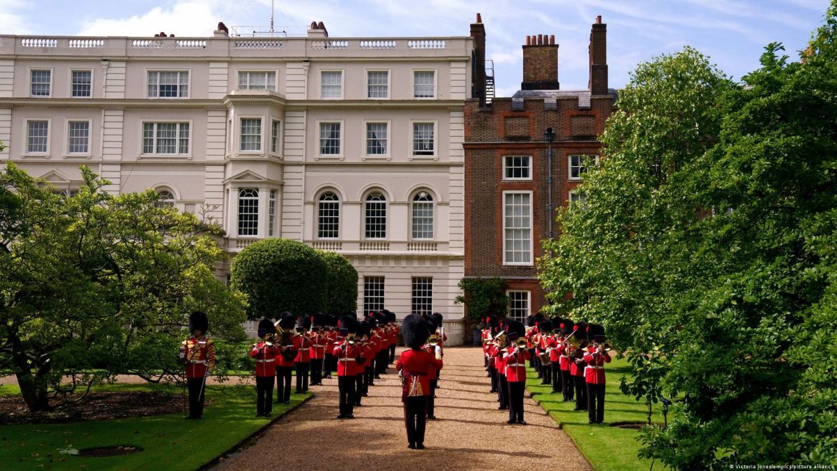 Clarence House, residencia oficial del príncipe de Gales, en Londres.