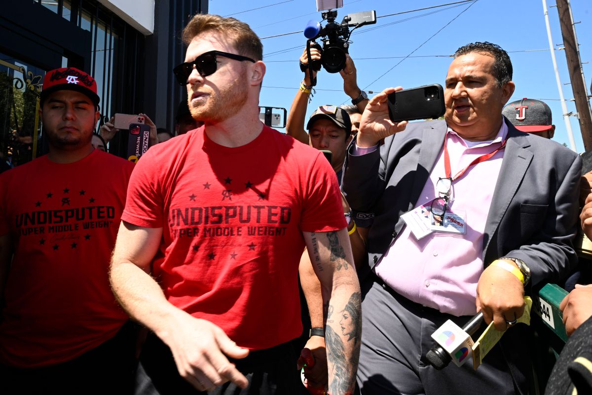 Saúl 'Canelo' Álvarez, boxeador mexicano.