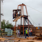 Mina "El Pinabete", en Coahuila, donde se encuentran atrapados 10 mineros.