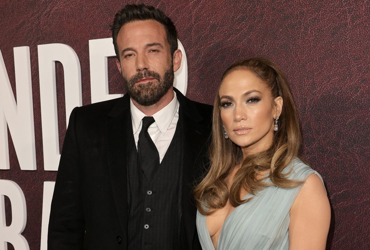 Jennifer Lopez y Ben Affleck antes de contraer matrimonio.
