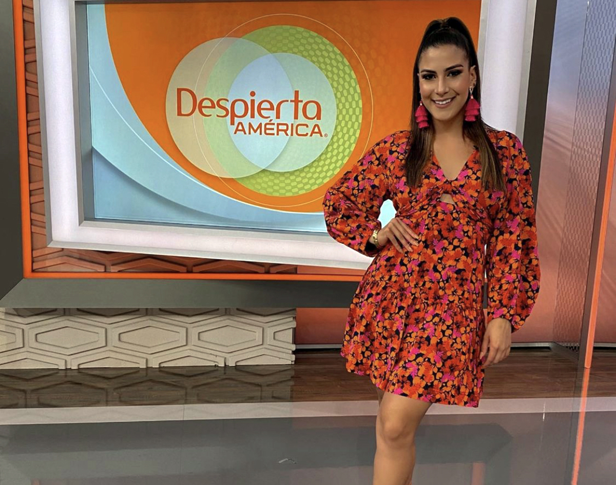 Jessica Rodríguez la cara fresca de 'Despierta América'