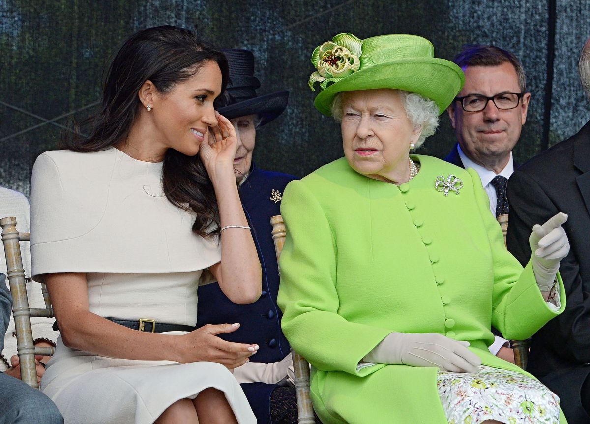 Meghan Markle no acompañó al príncipe Harry para despedirse de la reina Isabel II.