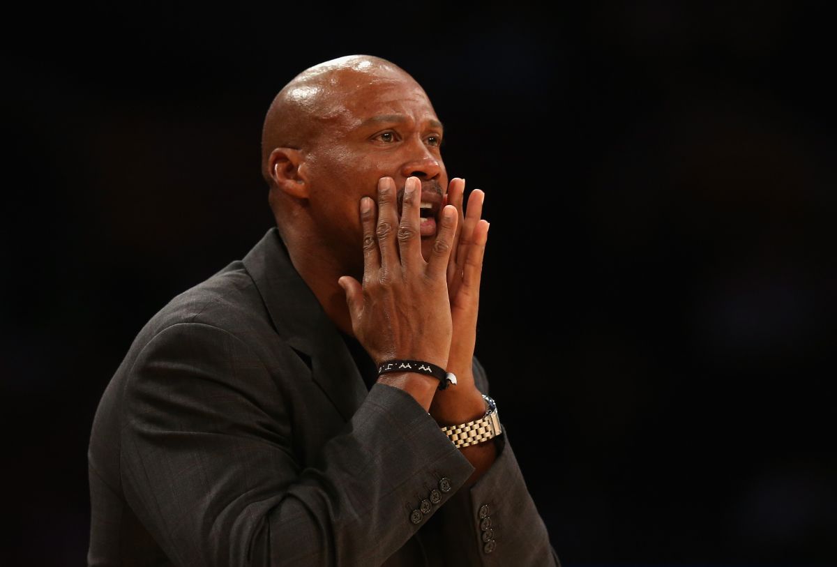 Byron Scott ex jugador y entrenador de los Lakers.