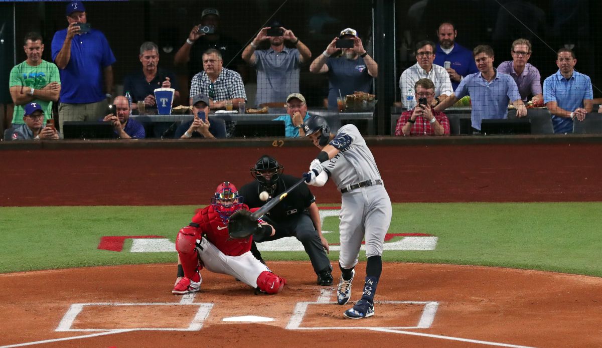 Aaron Judge conectó 62 cuadrangulares durante la ronda regular.