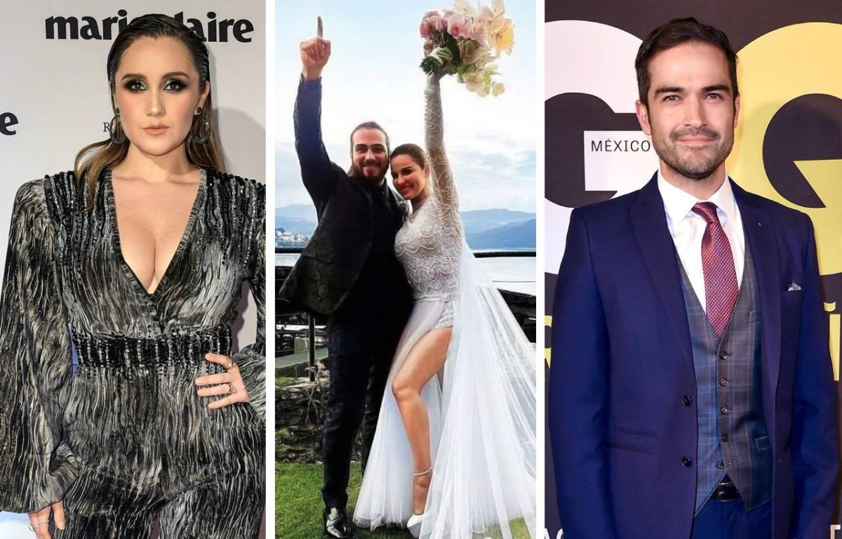 Dulce María y Alfonso Herrera enviaron mensaje a Maite Perroni por su boda. 