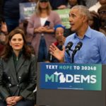 El expresidente Barack Obama se sumó a la campaña de los demócratas.