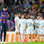 El defensa del FC Barcelona, Gerard Piqué en el último encuentro ante el Inter de Milán en la fase de grupos de la Champions League 2022.