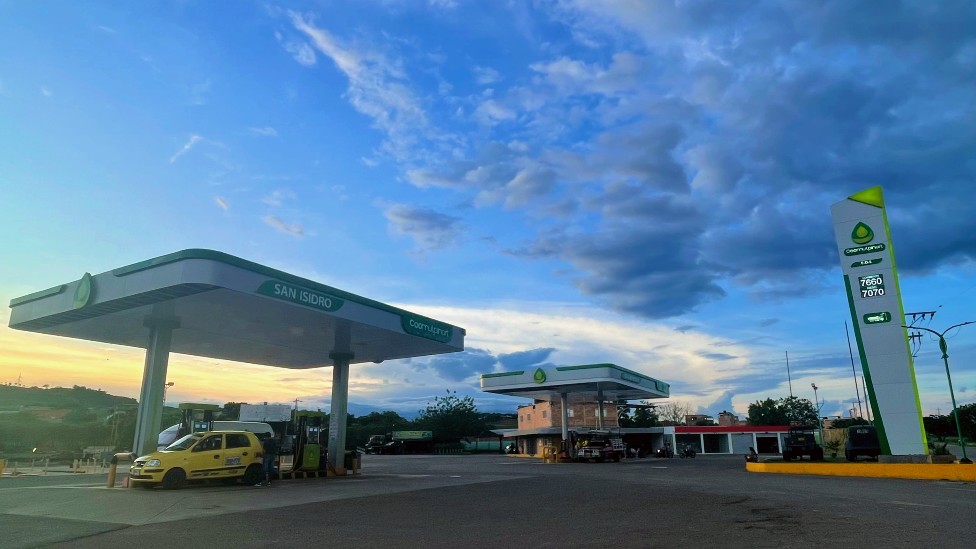 Estacion de gasolina en Cucuta