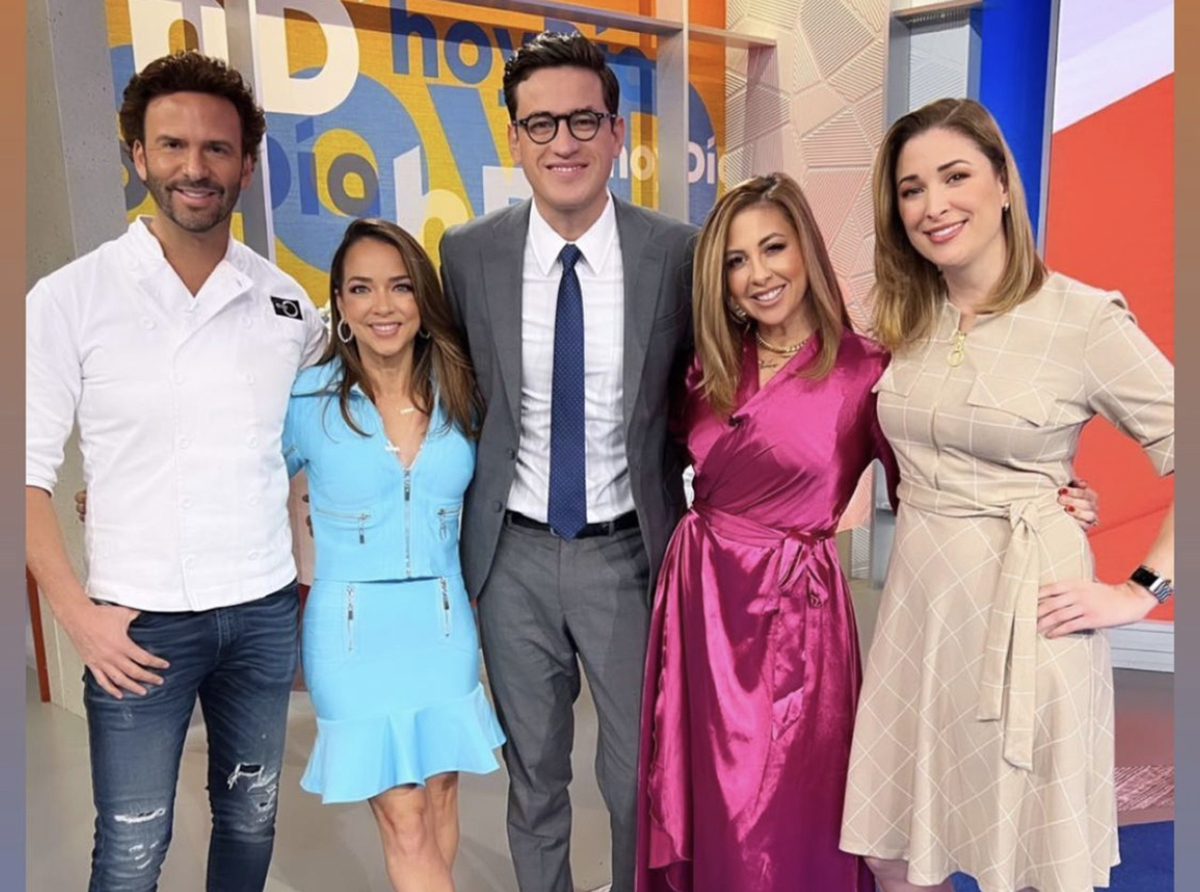 Parte del equipo de 'Hoy Día'. Foto: Telemundo