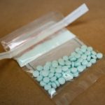 Las pastillas de fentanilo fueron incautadas en una residencia de San Bernardino.