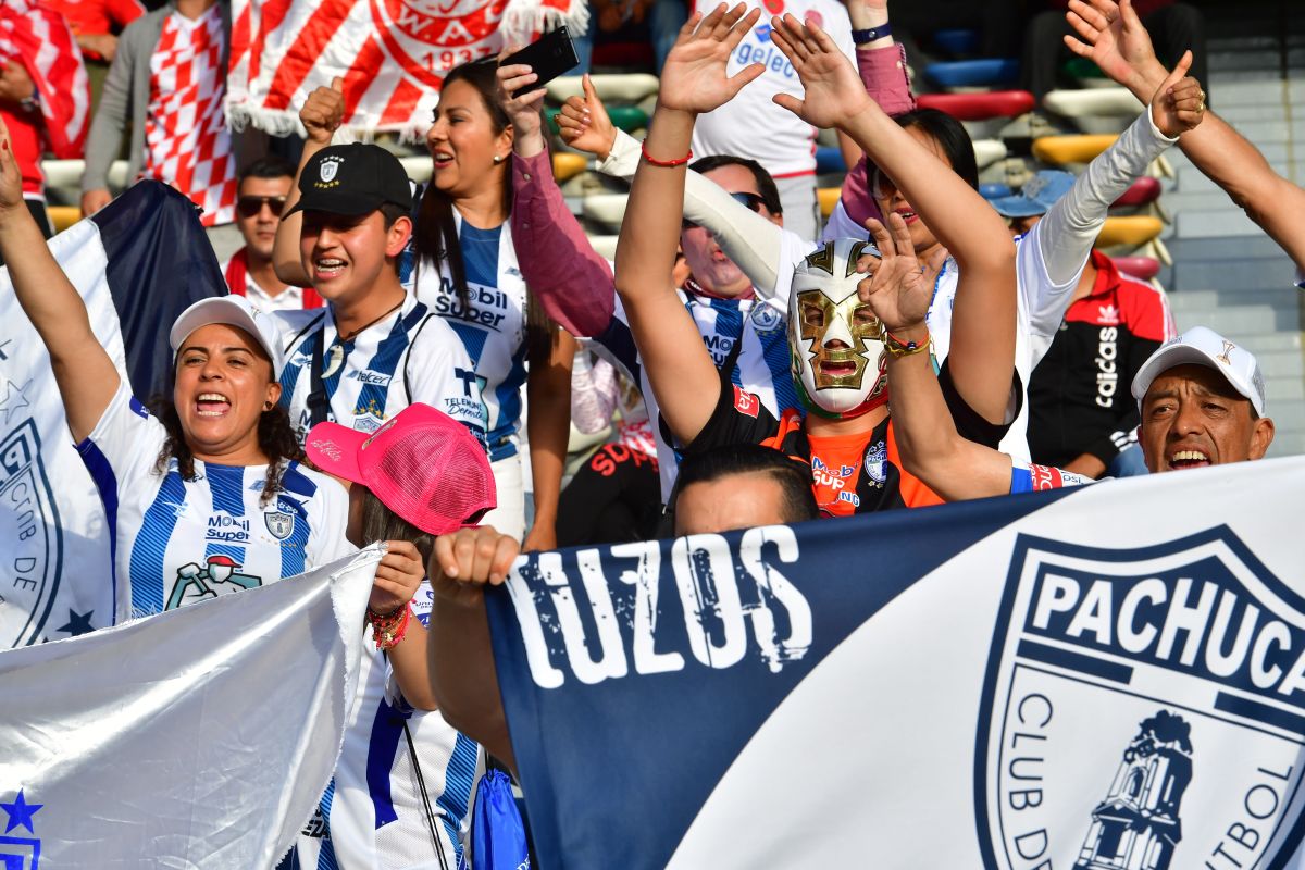 Fanaticada del Pachuca.