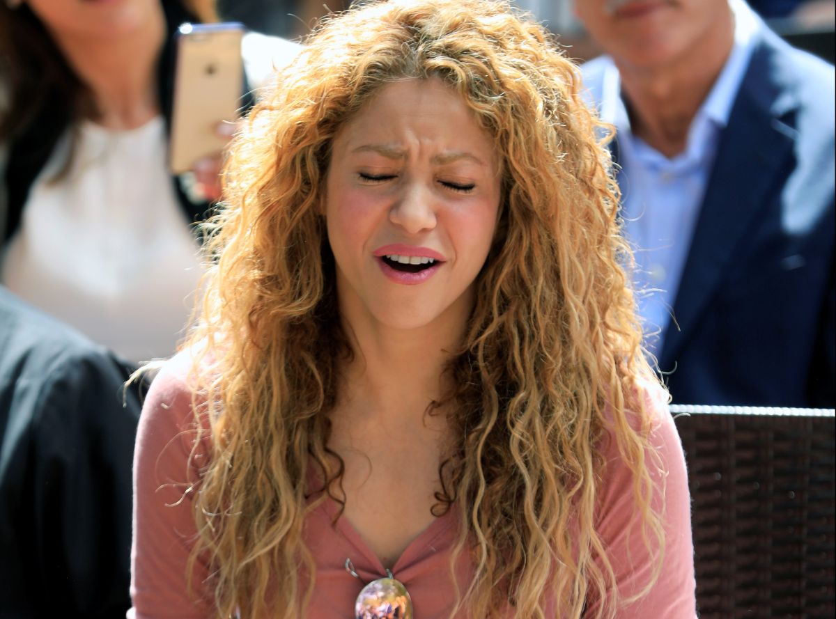 Shakira en el Líbano en 2018.
