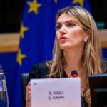 Eva Kaili, eurodiputada griega. (Archivo: 07.12.2022)