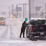 La tormenta invernal comenzará en el oeste y seguirá por todo el país.