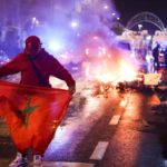 Marroquíes causaron disturbios en Bruselas celebrando el triunfo en el Mundial.