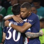 Messi y Mbappé en el PSG.