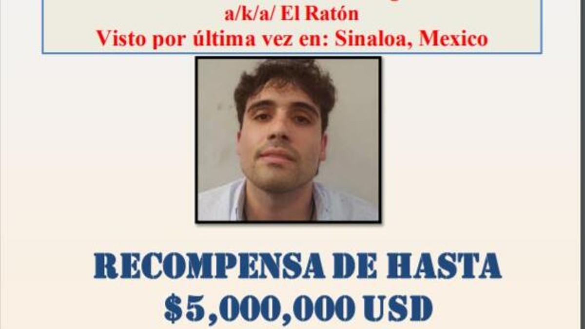 La DEA ofrece cinco millones de dólares para quien brinde información que lleve al arresto del líder criminal.