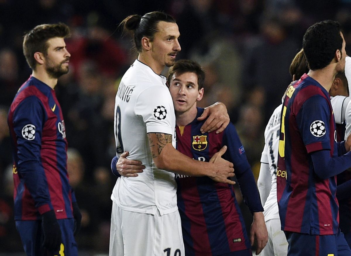 Zlatan quiere que Messi gane el Mundial.