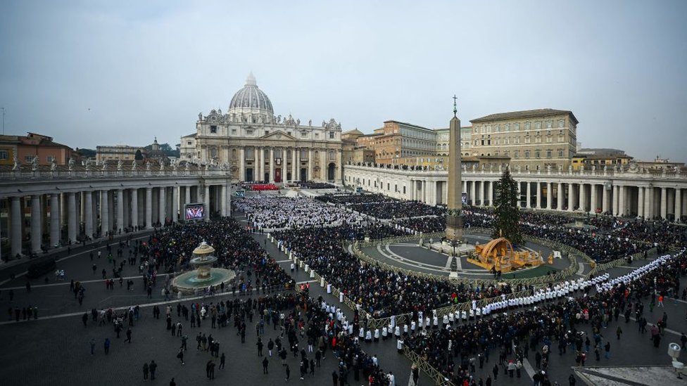 Benedicto XVi funeral.