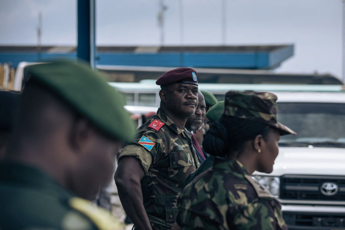 Miembros del ejército de la República Democrática del Congo