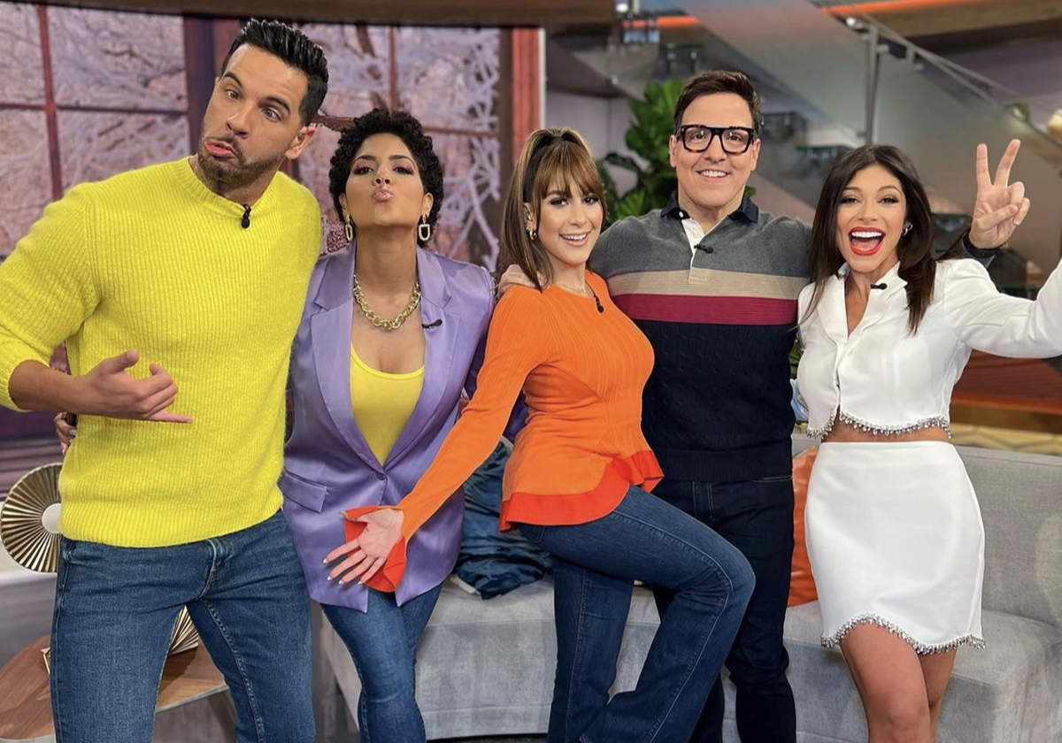 Francisca, Jessi Rodríguez, Jessica del tiempo, Raúl González y Chef Yisus de 'Despierta América'.