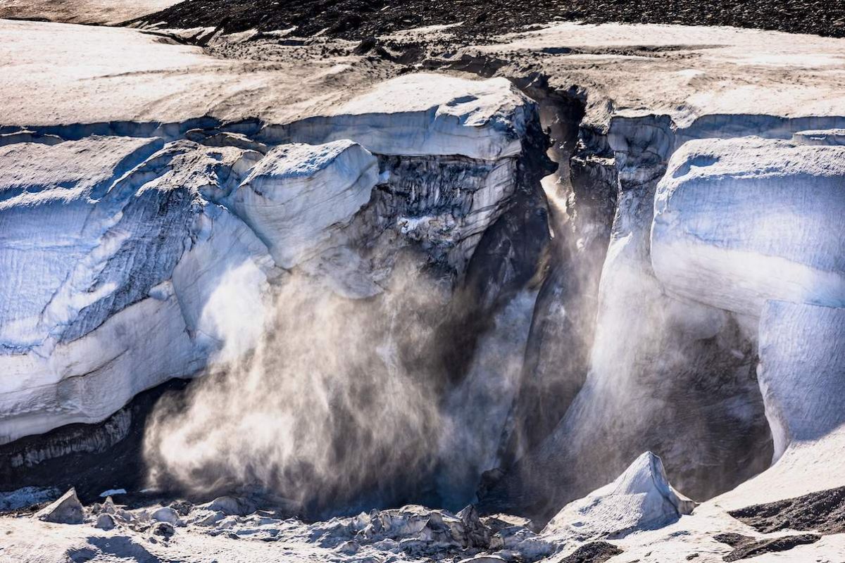 La investigación consistió en una reconstrucción de la temperatura a partir de núcleos de hielo de los últimos 1,000 años