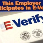 E-Verify es el programa federal para verificar que una persona tiene permiso laboral en EEUU.