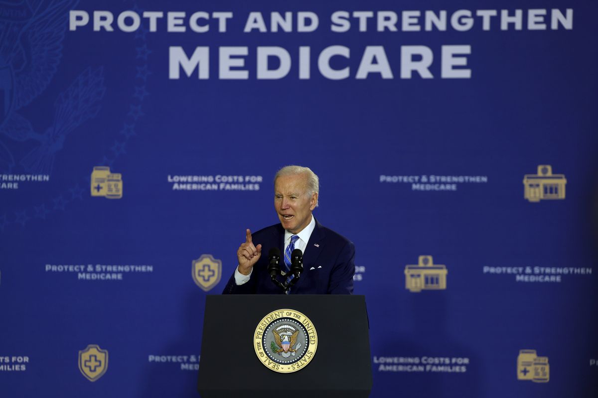 Biden habló sobre el Seguro Social y Medicare en su visita a Tampa, en Florida.