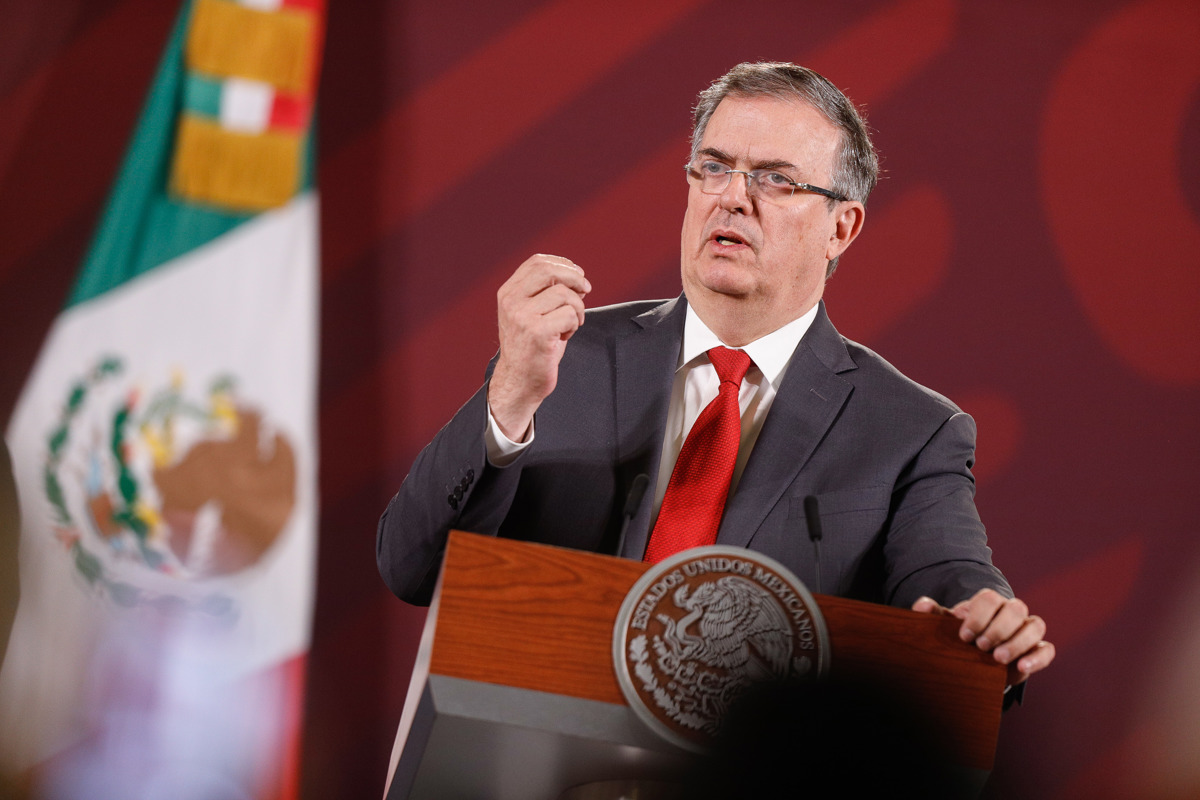 Marcelo Ebrard, Secretario de Relaciones Exteriores de México.