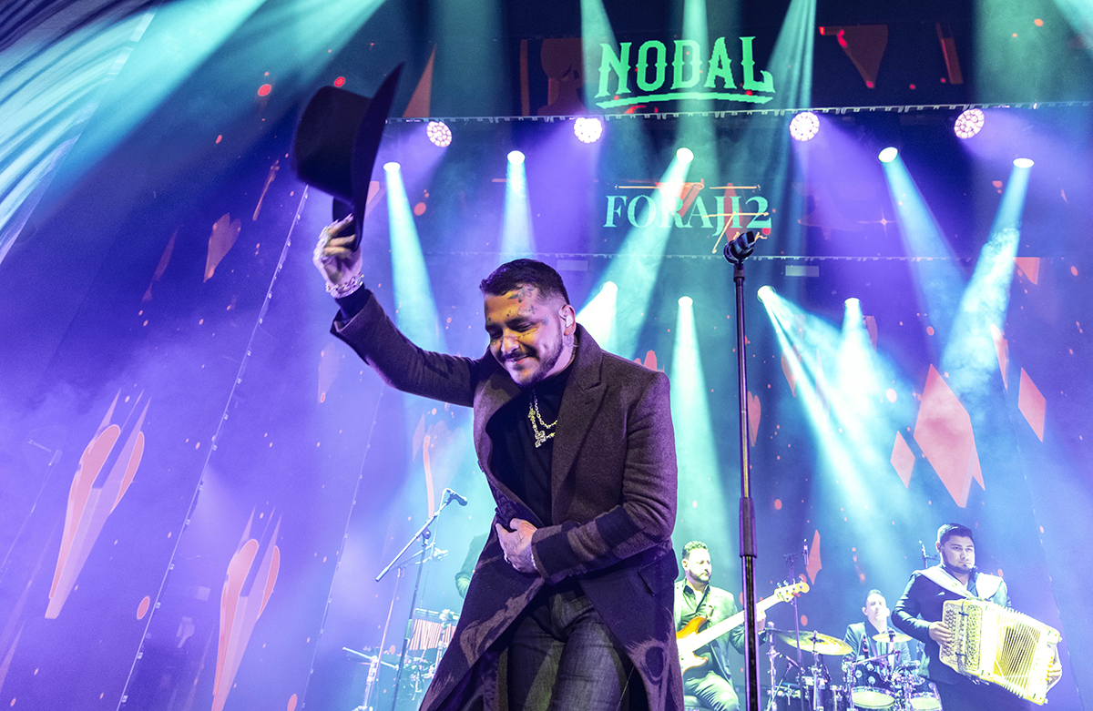 Christian Nodal en su show case en Madrid. Foto: Latin Iconos