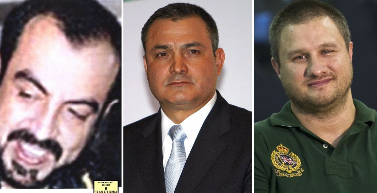 Arturo Beltrán Leyva, Genaro García Luna y Édgar Valdez Villarreal, alias "La Barbie".