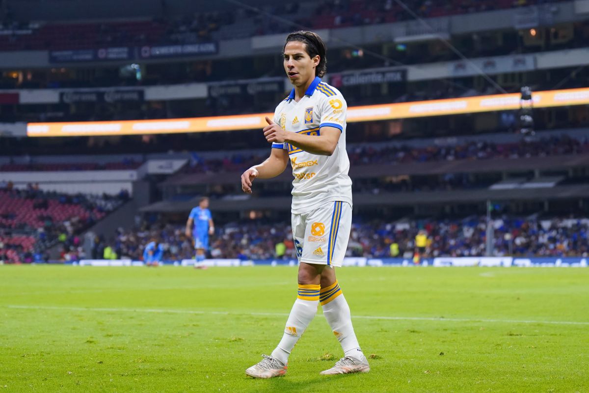 Diego Lainez, jugador del Club América.