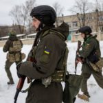 Algunos soldados ucranianos optaron por este método ante la posibilidad de que nunca regresen a casa.