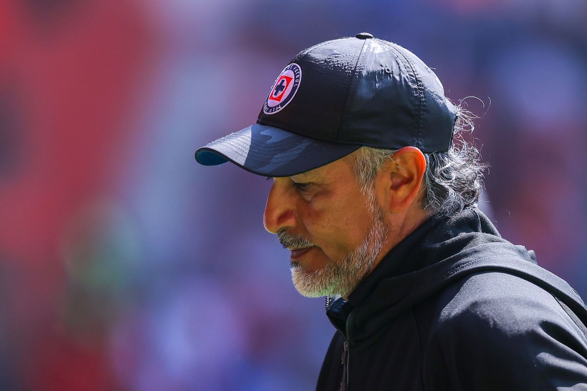 Raúl "Potro" Gutiérrez, entrenador de Cruz Azul.