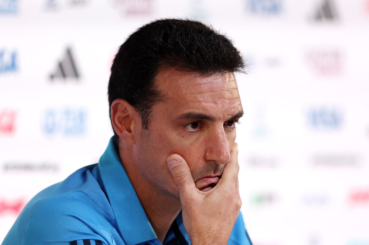 Lionel Scaloni, entrenador de la Selección de Argentina.