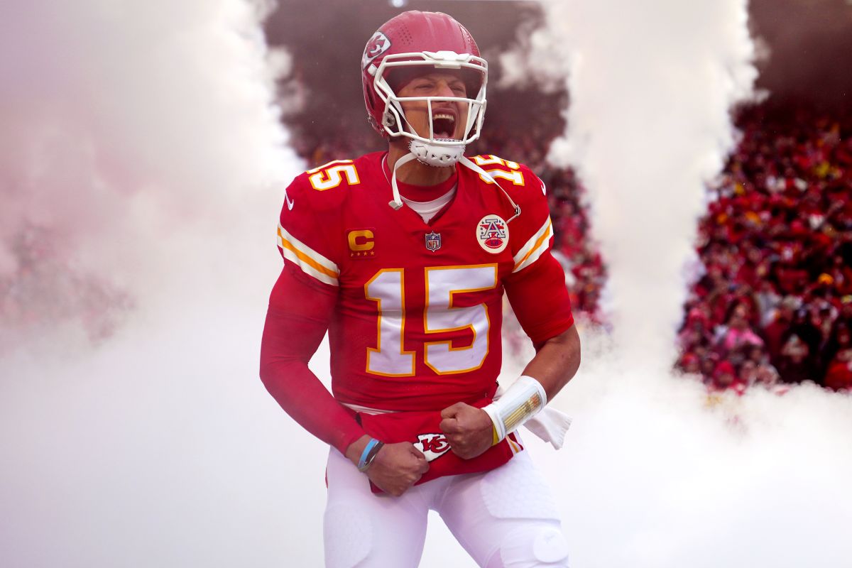 Patrick Mahomes quarterback de los Kansas City Chiefs.