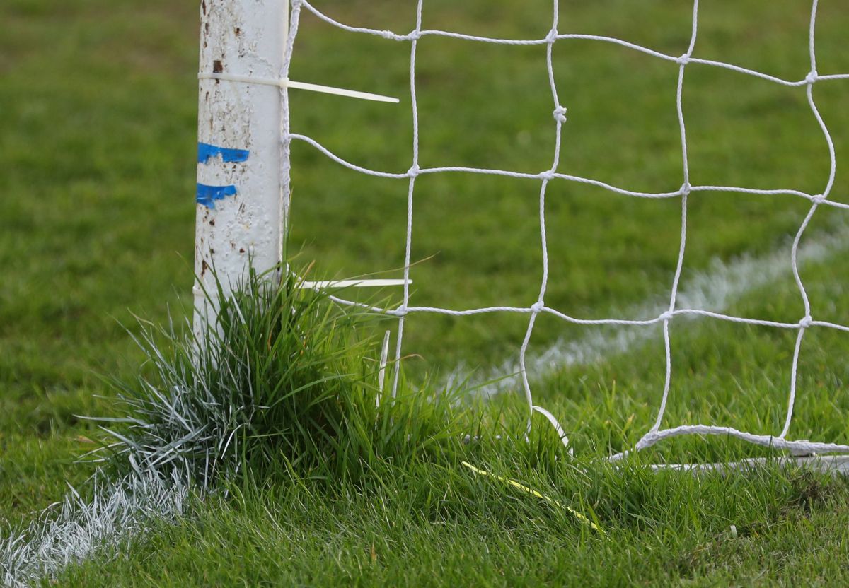 Foto referencial portería de fútbol.