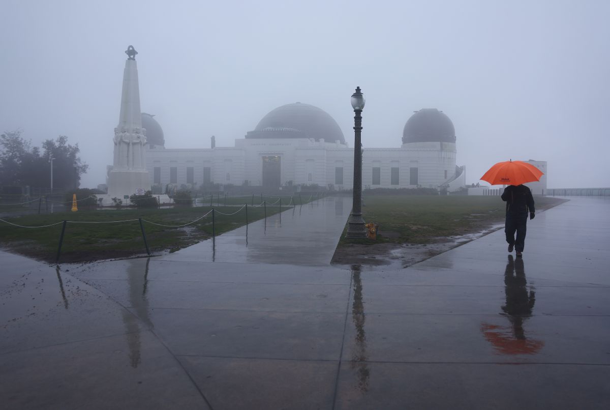 La ciudad de Los Ángeles ya rebasó el promedio de precipitaciones en la presente temporada de lluvias.