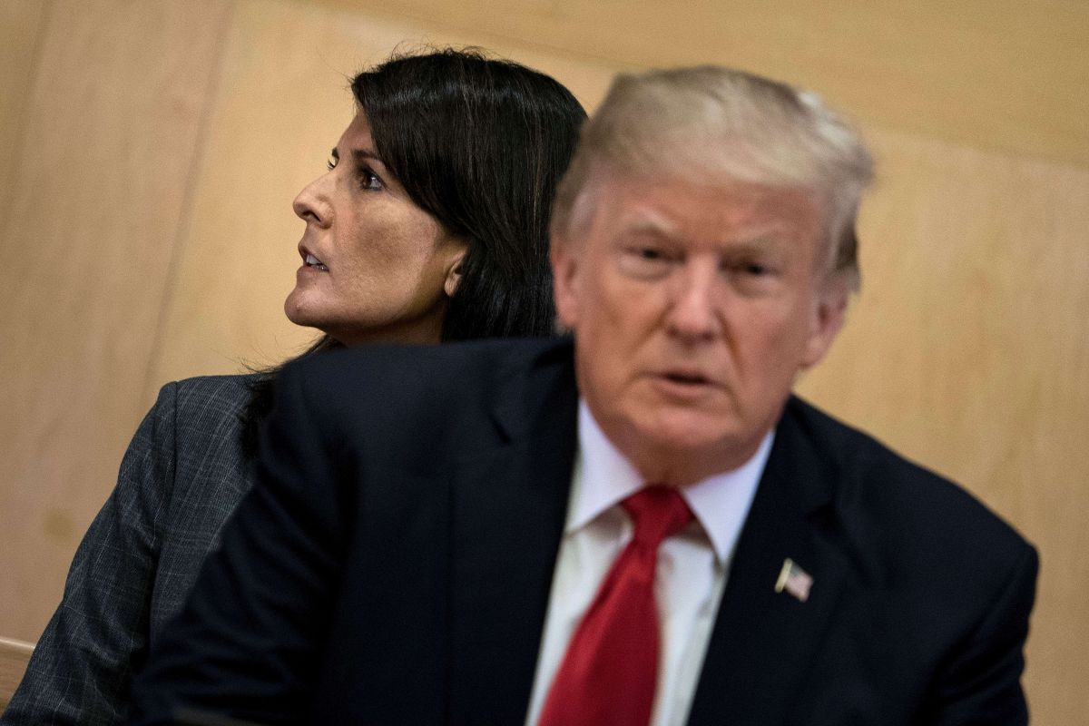 Nikki Haley fue en su momento una de las funcionarias favoritas de Trump.