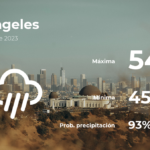 Los Ángeles: pronóstico del tiempo para este lunes 27 de febrero