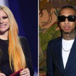 Avril Lavigne y Tyga protagonizan tremendo beso en pleno desfile de modas de París