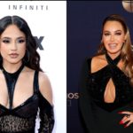 Becky G en los iHeartRadio Awards 2023 y Chiquis Rivera en un evento de Univision en 2022.