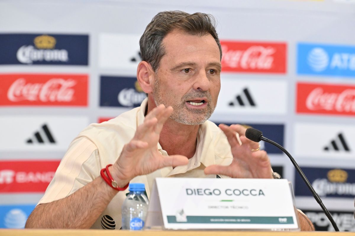 Diego Cocca, actual entrenador de la Selección de Fútbol de México.