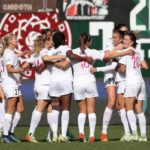 Futbolistas del San Diego Wave celebrando un gol.