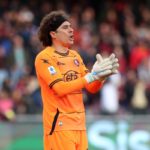 Guillermo Ochoa en un partido de la Salernitana.