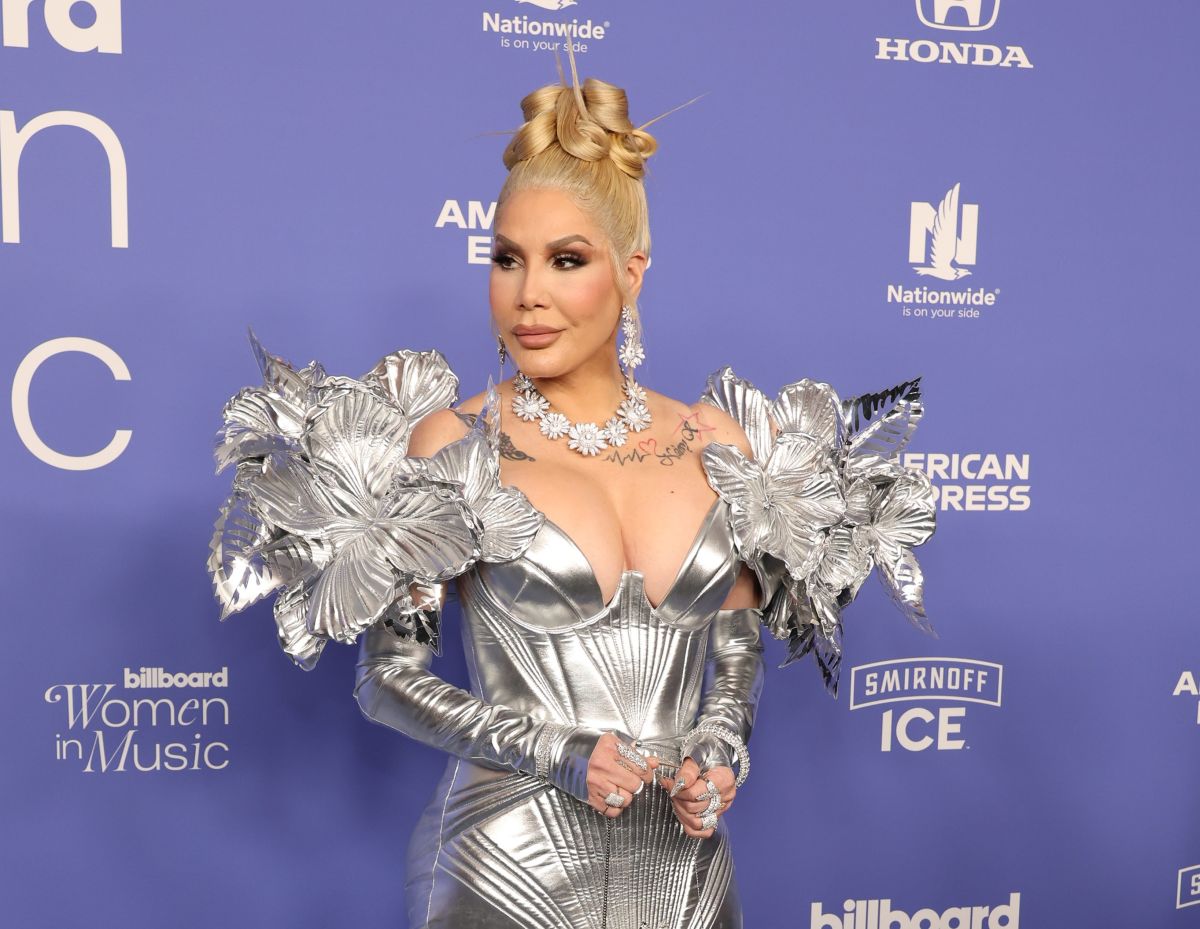 Ivy Queen, cantante de genero urbano, en los Billboard Women Music Awards 2023.