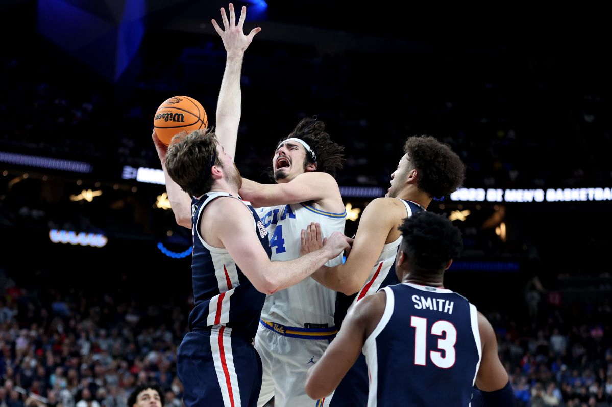 Jaime Jáquez Jr. lo dio absolutamente todo en la cancha contra Gonzaga en Las Vegas.